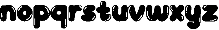 Balon Regular otf (400) Font LOWERCASE