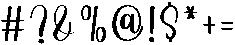 Balpoint Handwriting Regular otf (400) Font OTHER CHARS