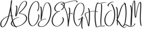 Balqis Khansa otf (400) Font UPPERCASE