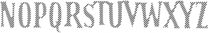 Balter Serif Hatch otf (400) Font UPPERCASE