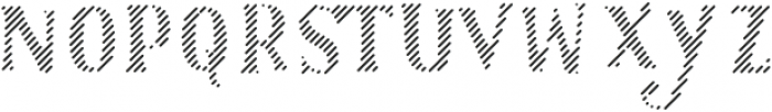 Balter Serif Hatch otf (400) Font LOWERCASE