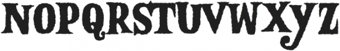 Balter Serif Rustic otf (400) Font LOWERCASE
