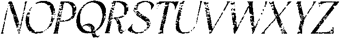 Balthis Stamp Italic otf (400) Font UPPERCASE
