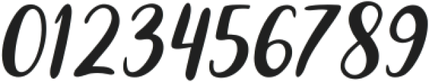 Balutose Italic ttf (400) Font OTHER CHARS