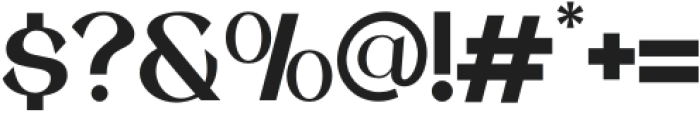Balvier-Regular otf (400) Font OTHER CHARS