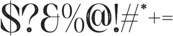 Balvine Stamp Regular otf (400) Font OTHER CHARS