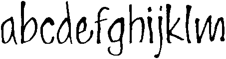 Bambink condensed otf (400) FONT