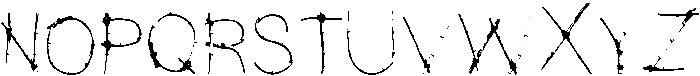 Bamboo Regular otf (400) Font UPPERCASE