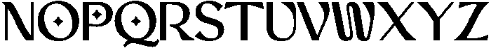 Bame Black otf (900) Font UPPERCASE