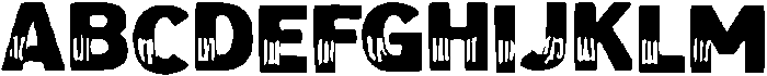 Banafe ttf (400) Font UPPERCASE