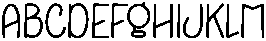 Banana Amsterdam Regular otf (400) Font UPPERCASE