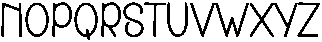Banana Amsterdam Regular otf (400) Font LOWERCASE