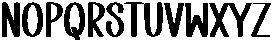 Banana Christmas Regular otf (400) Font LOWERCASE
