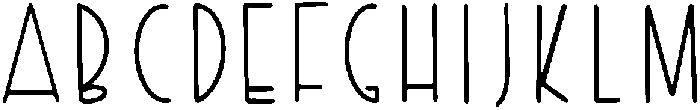 Banana Regular otf (400) Font UPPERCASE