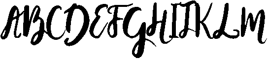 Banana Regular otf (400) Font UPPERCASE