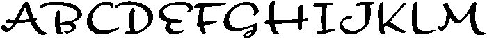 Banana Regular otf (400) Font UPPERCASE