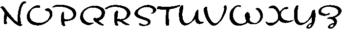Banana Regular otf (400) Font UPPERCASE