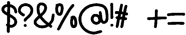 Banana Regular otf (400) Font OTHER CHARS