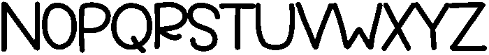 Banana Regular otf (400) Font UPPERCASE