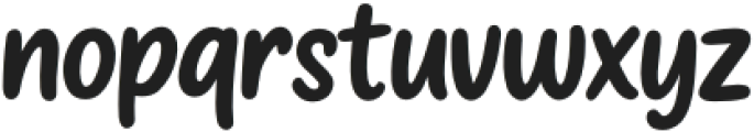 Banana Whirl Regular otf (400) Font LOWERCASE