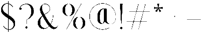 Banana otf (400) Font OTHER CHARS