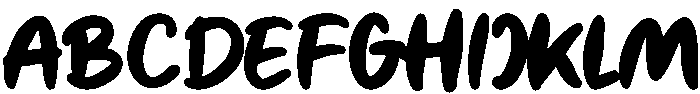 Banana otf (400) Font UPPERCASE