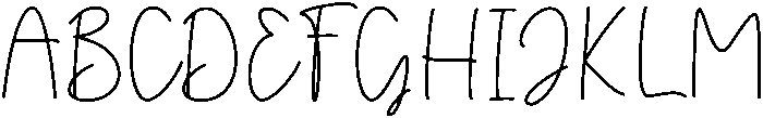 Bananas otf (400) Font UPPERCASE