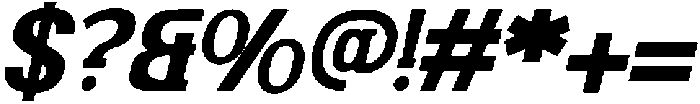 Banberry Italic otf (400) Font OTHER CHARS