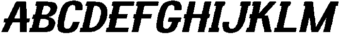 Banberry Italic otf (400) Font UPPERCASE