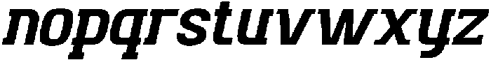 Banberry Italic otf (400) Font LOWERCASE
