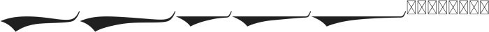 BandBox Script Swashes otf (400) Font LOWERCASE
