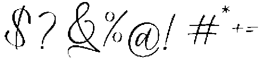 Bandeyra Regular otf (400) Font OTHER CHARS
