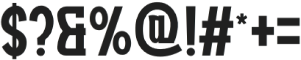 Bandiko-Regular otf (400) Font OTHER CHARS