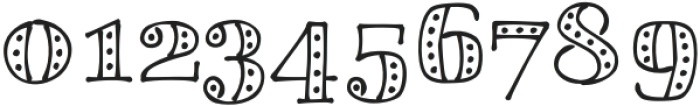 BandoSerif Spots otf (400) Font OTHER CHARS