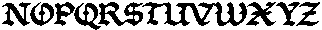 Bandosa Regular otf (400) Font UPPERCASE