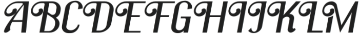 Bandsman Regular otf (400) Font UPPERCASE