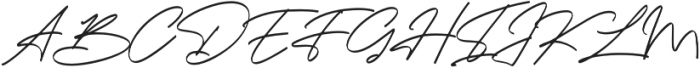 Bandung Signature Alt otf (400) Font UPPERCASE