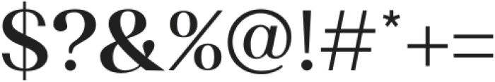 Baneta-Regular otf (400) Font OTHER CHARS