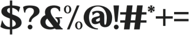 Banger-Regular otf (400) Font OTHER CHARS