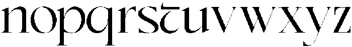 Bangit otf (400) Font LOWERCASE