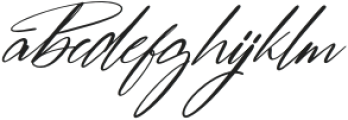 Bangkok Signature Italic otf (400) FONT