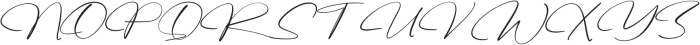 Bangkok Signature otf (400) Font UPPERCASE