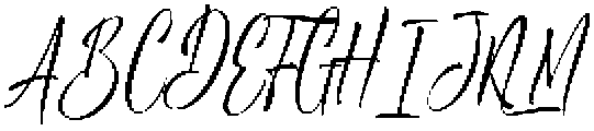 Bangkok Story Regular otf (400) Font UPPERCASE