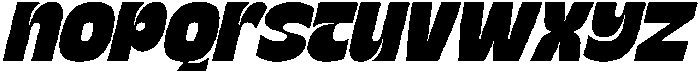 Bangkoq Italic otf (400) Font UPPERCASE