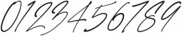 Bangli Kintamani Signature Slan Italic otf (400) Font OTHER CHARS
