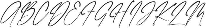 Bangli Kintamani Signature Slan Italic otf (400) Font UPPERCASE
