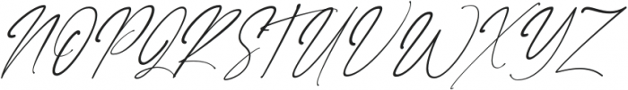 Bangli Kintamani Signature Slan Italic otf (400) Font UPPERCASE