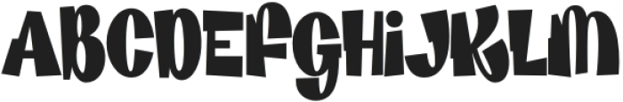 Bango Tango Regular otf (400) Font UPPERCASE