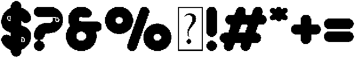 Bangoo otf (400) Font OTHER CHARS