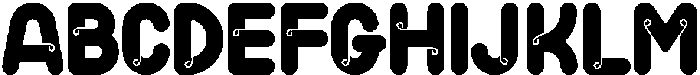 Bangoo otf (400) Font UPPERCASE